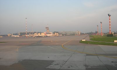 Modernizare pistă Henri Coandă – vedere asupra pistei și platformei Aeroportului Internațional Henri Coandă București