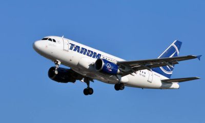 aeronavă TAROM în zbor, compania introduce carte de îmbarcare TAROM Google Wallet pentru utilizatorii Android