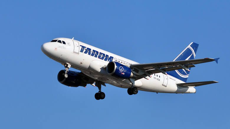 aeronavă TAROM în zbor, compania introduce carte de îmbarcare TAROM Google Wallet pentru utilizatorii Android