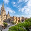 catedrala din Barcelona în centrul istoric, destinație populară pentru un city break Barcelona