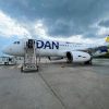 Aeronavă Airbus A320 a DAN AIR, compania care lansează rute noi din 1 iulie 2026