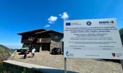 Baza Salvamont de la Bâlea Lac și panoul de investiție
