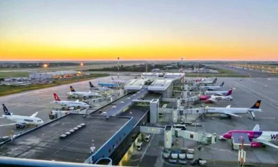 Zboruri TAROM Orientul Mijlociu – aeronave pe platforma Aeroportului Internațional Henri Coandă București