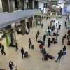 Repatriere români Orientul Mijlociu – pasageri în terminalul Aeroportului Internațional Henri Coandă București