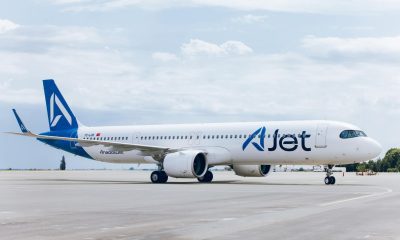 Avion AJet pe pistă. Compania va opera zboruri directe AJet Iași Istanbul din 29 mai 2026