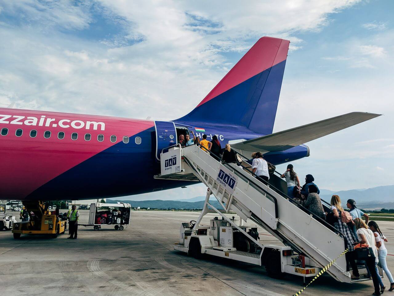 Îmbarcare Wizz Air, imagine ilustrativă pentru zbor Târgu Mureș Nürnberg