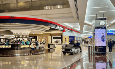 Zona duty free din terminalul Aeroportului Internațional Dubai
